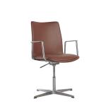High Back Bonded Leather Executive Office Chair With Lumbar Support Headrest