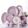 Buy cheap Customizable Vintage Purple Ceramic Design Espresso Mug Tea Cup Saucer Set Ceramic Coffee Mug from wholesalers
