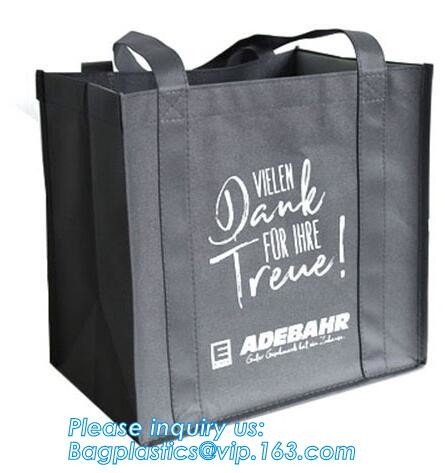 Full auto machine made heat seal non woven bag, cheapest bag manufacturer handbags tote bag custom non woven bag, packag