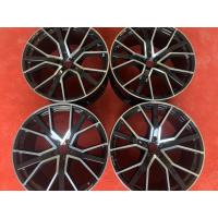 Buy cheap 66.5 Hole 22 Inch Black Alloy Wheels , Cast 10J Car Alloy Rims product