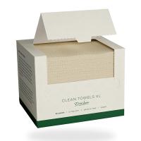 Buy cheap Large Thick Clean Skin Disposable Bamboo Face Towels Biodegradable Soft Bamboo product
