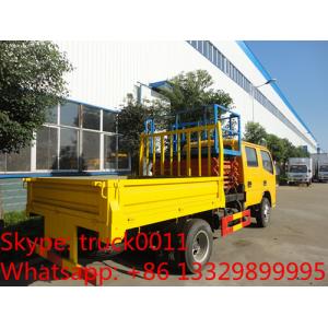 Buy cheap hot sale best price DONGFENG aerial platform truck with bucket truck, scissor hydraulic aerial working platform truck from wholesalers
