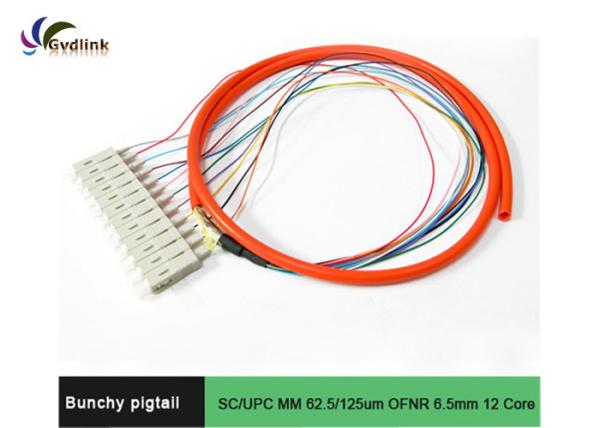 Buy cheap SC/APC 6.5mm OFNR Fiber Patch Cord from wholesalers