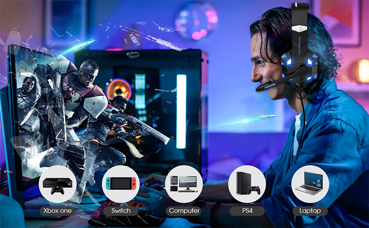 Xbox Custom Gaming Headsets With Active Noise Cancellation And 7.1 Surround Sound