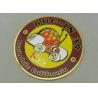 Buy cheap Bug-In 39 Metal Badge Die Casting Synthetic Enamel Gold Plating from wholesalers