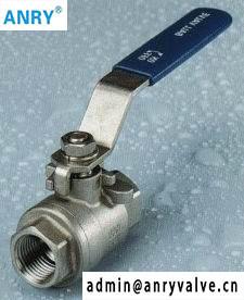 Buy cheap 2 Piece SS316 1000WOG BSP SS Ball Valve For Household Usage from wholesalers