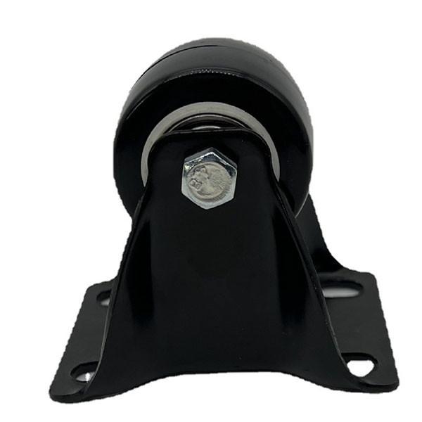 Buy cheap 40MM Light Duty Rigid Plate PU Casters Wheel Double Bearings Castor from wholesalers
