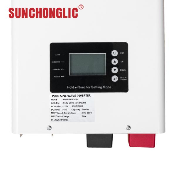Buy cheap Flexible Solar Inverter Hybrid 5kw Intelligent Safety Operation Energy Efficient from wholesalers