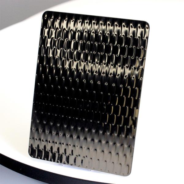 Buy cheap Hammered Decorative Stamped Stainless Steel Sheet 1500mm Width from wholesalers