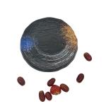 Restaurant Personalised Melamine Round Plate Anti Scratch Galaxy Pattern