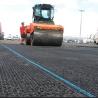 Buy cheap Highways / Railways / Airports Fiberglass Geotextile Geogrid Bitumen Coated Glass Fiber Geogrid from wholesalers