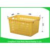 Buy cheap Standard Size Warehouse Plastic Food Crates For Supermarkets Light Storage from wholesalers