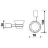 Buy cheap OEM ODM Soap Dish Holders Shower Soap Dish Rack Sus304 Stainless Steel from wholesalers