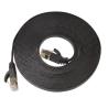 Buy cheap Cat6 UTP Ethernet Lan Cables Flat Short Black Color For Computer from wholesalers