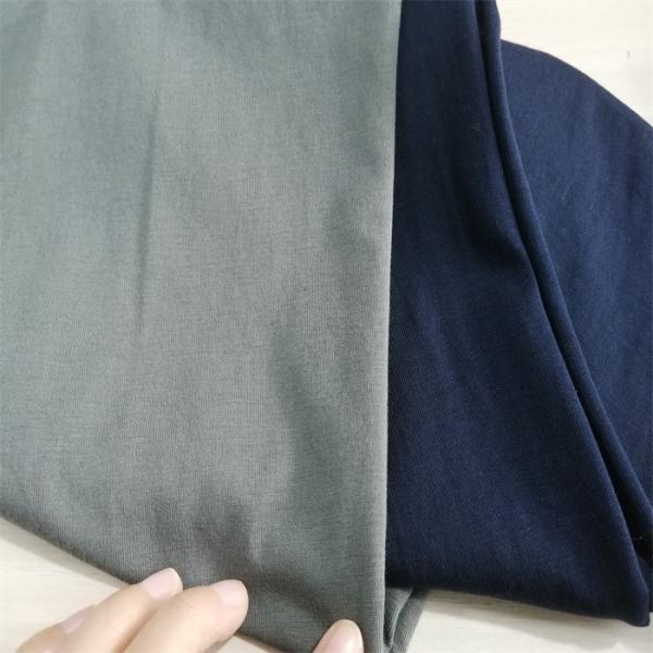 Buy cheap 180GSM FR Cotton Fabric IEC61482 100% Cotton Single Jersey Knit Fabric from wholesalers