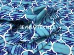SPF 50+ Eco Friendly 200GSM Swimwear Spandex Fabric
