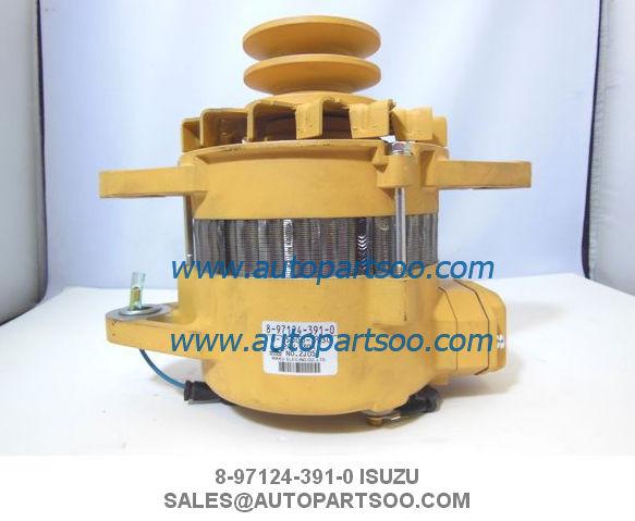 Buy cheap 0350003930 8971243910 - Isuzu Marine Alternator 24V 30A Nikko Electric Maker 4BG1TMC from wholesalers