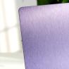 Buy cheap 304 Brushed Decorative Stainless Steel Sheet Purple NO.4 Stainless Steel Panel from wholesalers