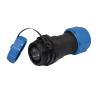 Buy cheap Plastic Waterproof Power Connector SP17 3 Pin Female Connector With Cover from wholesalers
