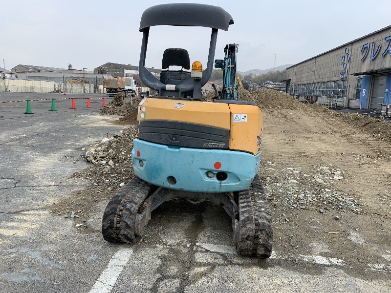 Second Hand Kubota Used Mini Excavator For Farms And Max Digging Height 4765 Mm