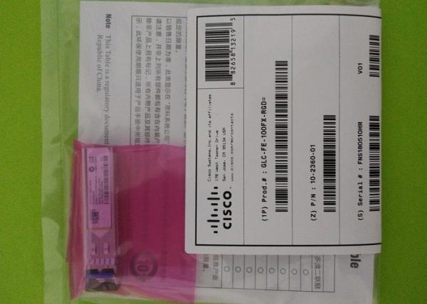 Buy cheap Optical Fiber Module GLC-FE-100FX-RGD 1310nm 2KM 1 year warranty from wholesalers
