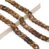 Buy cheap Clear Tortoise Shell Acrylic Sheet Leopard Pattern For Handbag Chain from wholesalers