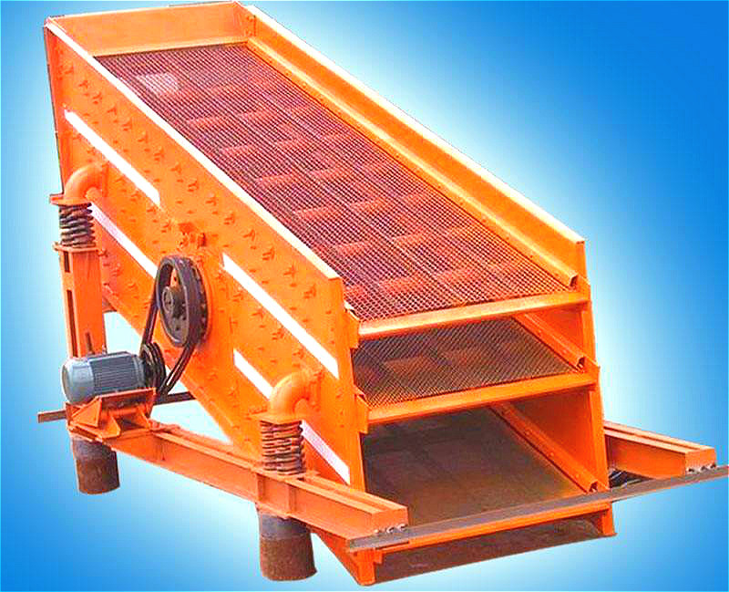China Precise Sieving Control Linear Vibrating Screen , Mining Vibrating Screen on sale