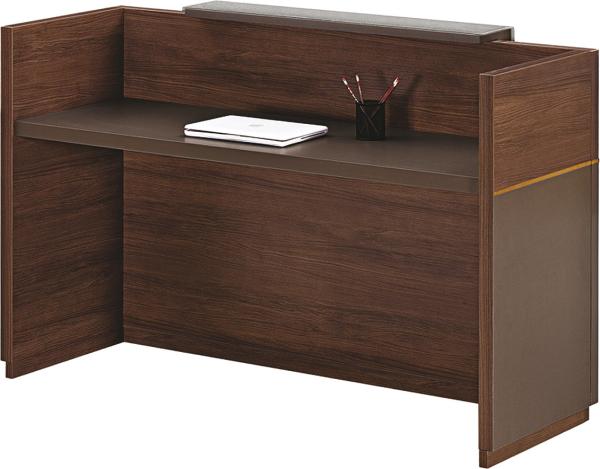 Buy cheap BAILI 1.6M Office Reception Desks Melamine Wooden Reception Desk from wholesalers