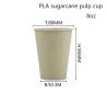 Buy cheap Biodegradable Bamboo Fiber PLA Paper Drinking Cups ISO9001 from wholesalers
