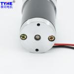 Low Backlash 6v 12v 24V DC Gear Motor Tubular 3rpm 30w 25w 40kgcm With Brake