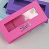 Buy cheap Custom Color Rigid Cardboard Box Cosmetic Packaging Eyelash Boxes With Logo from wholesalers