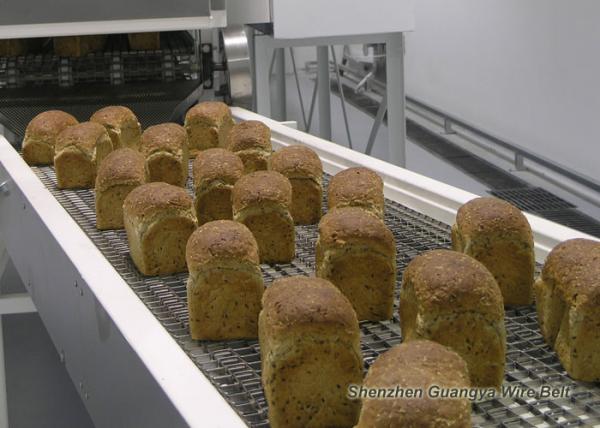 Buy cheap SUS304 Food Grade Conveyor Belt , Bakery Wire Mesh Bread Conveyor Belt from wholesalers