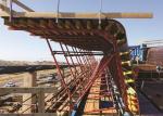Industrial Q235 Steel Concrete Casting Precast Box Girder , Steel Mould Formwork