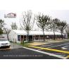 Buy cheap PVC Sidewall Double Wings Glass Door 20x90m Outdoor Event Tents from wholesalers