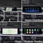 RX350 RX450h Lexus Video Interface 16-19 Version 4GB RAM Android carplay