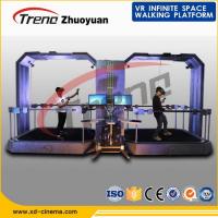 Buy cheap Indoor Multi Directional Virtual Reality Gaming Treadmill For Shopping Mall product