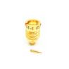 Buy cheap Gold Plated Mini SMP Connectors Blindmate Male Crimp Micro Coaxial Connector from wholesalers