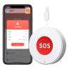 Buy cheap Tuya WIFI Smart SOS Call Button Wireless Caregiver Pager Smart Call System Nurse Calling Elder Alert Patient Help System Smart Life from wholesalers