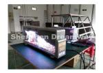 3500 nits PH5 Taxi Top LED Display Sign with Silver Aluminum LED Cabinet