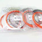 Multi mode fiber optic cable jumper connector simplex 12 core pigtail fiber