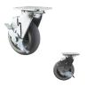 Buy cheap TPR Hands Free Side Brake Pedal Swivel 6" Braked Swivel Castors from wholesalers