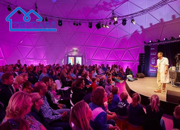 Buy cheap Custom Industrial Big Transparent Dome Musical Events Dome Tent Circus Event Tent from wholesalers