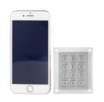 Buy cheap 12 keys compact format IP67 vandal proof stainless steel industrial Numeric keypad from wholesalers