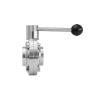 Buy cheap Tri Clamp End Silicone Seats 4 Inch Butterfly Valves from wholesalers