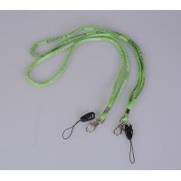 Buy cheap Elastic fabric round cord neck straps,jacquard fabric cord rope neck lanyards product
