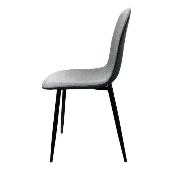 Buy cheap W48cm Modern Metal Frame Dining Chair Armless Dining Chair Strong Bearing from wholesalers