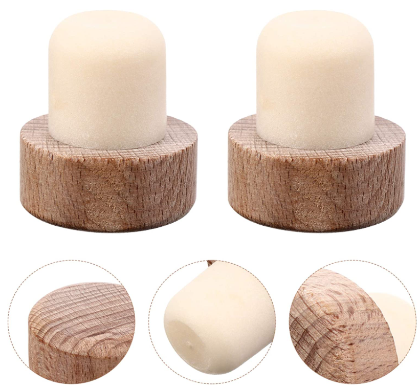Custom Order Accepted Reusable Bottle Stopper for Wine Beer Mason Jars and DIY Crafts