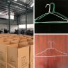 Buy cheap Rounded Hook End White Wire Coat Hangers , Dry Cleaner Shirt Dryer Hanger from wholesalers