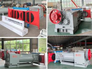 Wholesale Big Hole Blocks Making Mixer Extruder Machine Filter Mixing Machinery 650mm Reamer Diameter from china suppliers