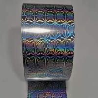 Buy cheap Glitter Rainbow and Star metalized holographic  Film on roll for packaging product